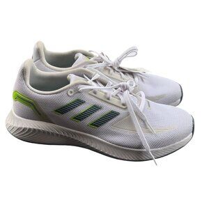 adidas Runfalcon 2.0 Women's Running Shoes Sneakers White Green .Size 9